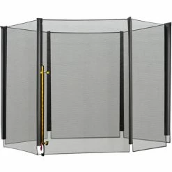 HOMCOM 10FT Replacement Safety Trampoline Net Enclosure Surround Outdoor Sports