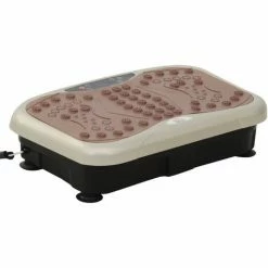 HOMCOM Vibration Plate Machine Fitness Body Shaper Home Workout Remote Power