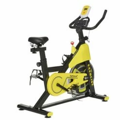 HOMCOM Exercise Bike 6kg Flywheel Belt Drive W/Adjustable Resistance LCD Display