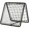 HOMCOM Adjustable Angle Rebounde Training Set W/ All Weather Double Layer Net