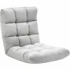 HOMCOM Adjustable Folding Lazy Floor Sofa Chair Lounge Seat Gaming Couch Bed