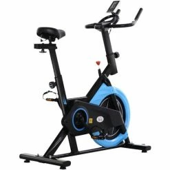 HOMCOM 6kg Flywheel Exercise Bike Belt Drive Indoor Cardio W/ LCD Monitor