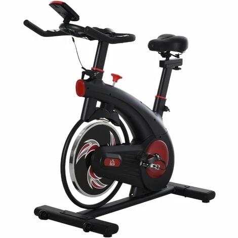 HOMCOM 8Kg Flywheel Exercise Bike Cycling Adjustable Resistance LCD Display
