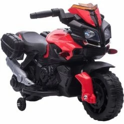 HOMCOM Kids 6V Electric Motorcycle Ride-On Toy Battery 18 - 48 Months Red