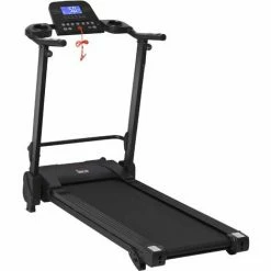 HOMCOM 2.5HP Motorise Treadmill Machine MP3 & USB Player W/ 5 Preset Programs