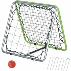 HOMCOM Angle Adjustable Rebounder Net Goal Training Set Football, Baseball
