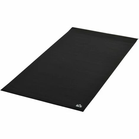 HOMCOM 6mm Thick Gym Equipment Mat Non-slip Floor Protector Mat 180 x 90 x 0.6cm
