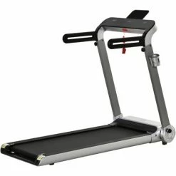 HOMCOM Folding Treadmill 2HP Electric Motorised Running Machine W/ LED Display