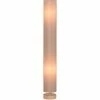 HOMCOM Tall Floor Lamp Lighting W/ Fabric Shade For Bedroom Living Room Beige