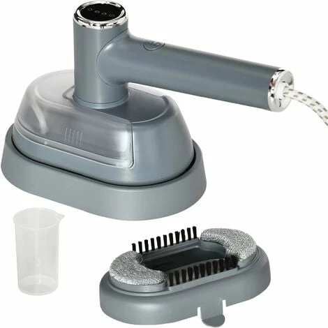 HOMCOM Steamer for Clothes 1200W Handheld Garment Steamer for Travel and Home