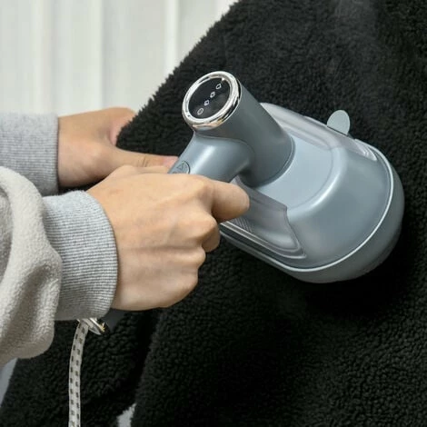 HOMCOM Steamer for Clothes 1200W Handheld Garment Steamer for Travel and Home