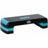 HOMCOM Aerobic Step Three-Level Adjustable Exercise Stepper For Home, Office