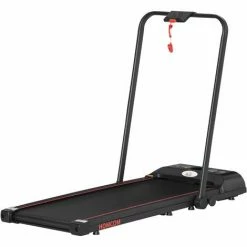 HOMCOM Foldable Walking Treadmill Aerobic Exercise Machine W/ LED Display