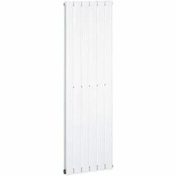 HOMCOM 46 X 160cm Space Heater, Water-filled, Horizontal Radiators, White