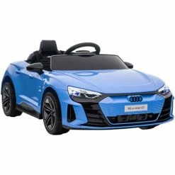HOMCOM Audi RS E-tron GT Licensed 12V Kids Electric Ride On W/ Remote, Blue