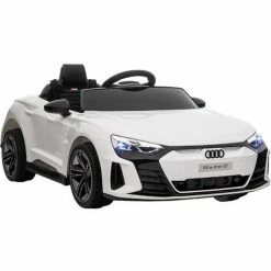 HOMCOM Audi RS E-tron GT Licensed 12V Kids Electric Ride On W/ Remote, White