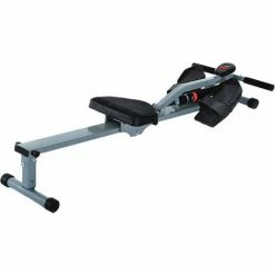 HOMCOM 12 Level Fitness Rowing Machine Cardio Fitness Workout And Gym Training