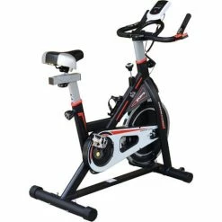 HOMCOM 8kg Flywheel Exercise Racing Bicycle Cardio Adjustable Resistance LCD