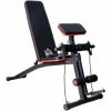 HOMCOM Foldable Dumbbell Bench Weight Training 7 Incline Adjustable Workout Gym